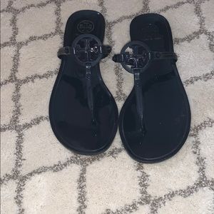 Tory Burch pvc navy sandals
